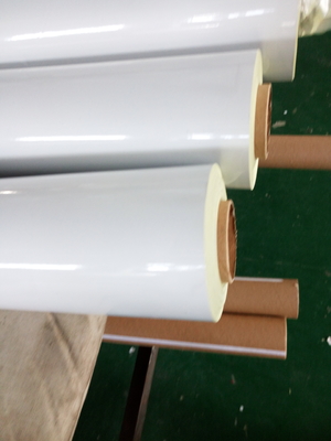 Autoadhesivo 5100 Material de folha refletiva branca de grau de engenheiro Folha refletiva de vinil para sinalização de trânsito