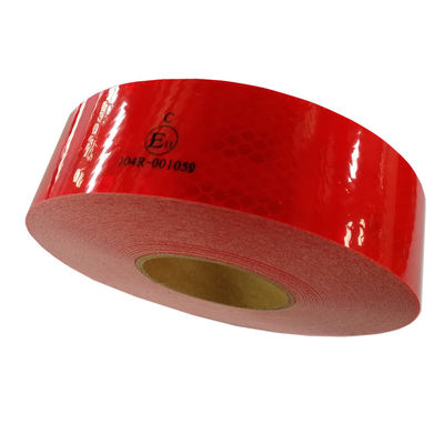 Personalizado para impressão de alta intensidade prismático diamante conspicuidade Dot-C2 à prova dwaterproof água pet aviso adesivos fita reflexiva