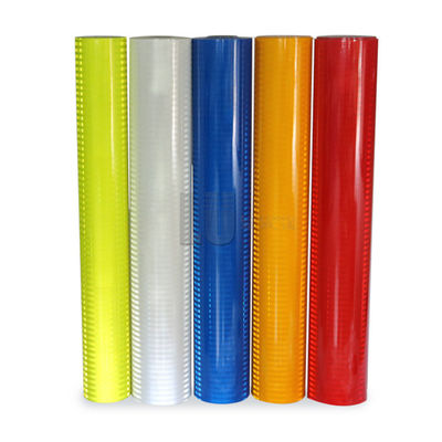 Fabricante de fábrica PET PVC Retro Adesivo Refletor Folha de material para impressão de filme para sinalização de estrada