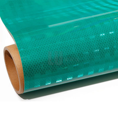 Acrylic Micro Prismatic HIP Grade Vinyl Conspicuous Reflective Sheeting Roll For Digital Printing Road Safety Road Sign