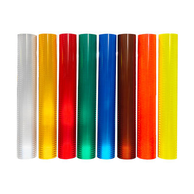 Rolo reflexivo prismático da etiqueta dos filmes do vinil da folha reflexiva do animal de estimação do EGP da categoria projetada para a segurança rodoviária