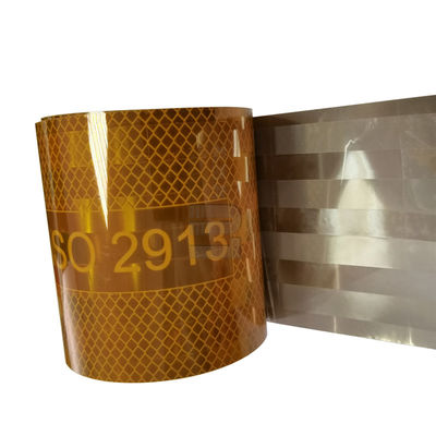 Fita de segurança refletiva metalizada de 2 polegadas, 3 polegadas e 4 polegadas *25m para carro e caminhão na Arábia Saudita