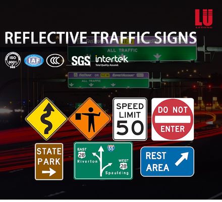 Reflective Safety Warning Tape Self-adhesive Reflective Vinyl Film Roll for Traffic Signs