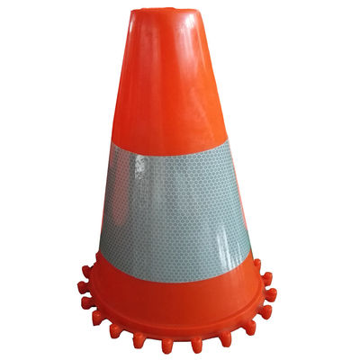 OEM Design Reflector Traffic Cone Sleeve Manufacturer Adesivo Auto-Adesivo Adesivo Adesivo Adesivo Para Cadeia de Tráfego Cone Rodoviário