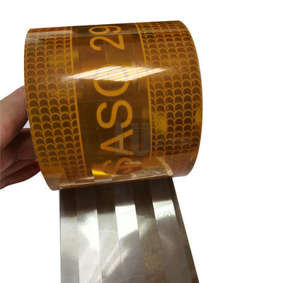 SASO 2913 Adesivo Refletivo PET Fita Refletiva Marca de Segurança Faixas Refletoras de Aviso para Acessórios de Decoração de Caminhão de Carro e Reboque