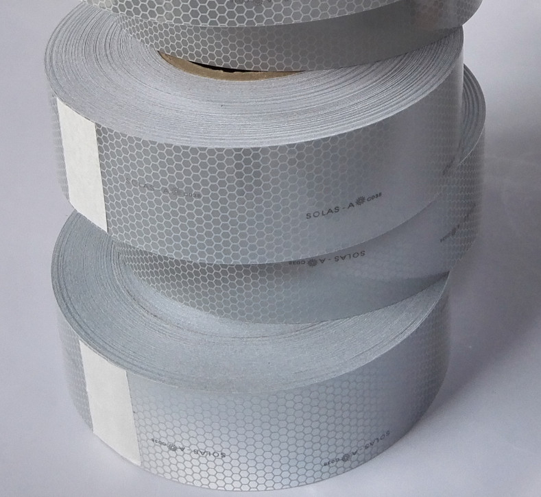 Marine Solas Reflective Tape para a marcação da segurança com branco excelente da resistência do tempo (prata)