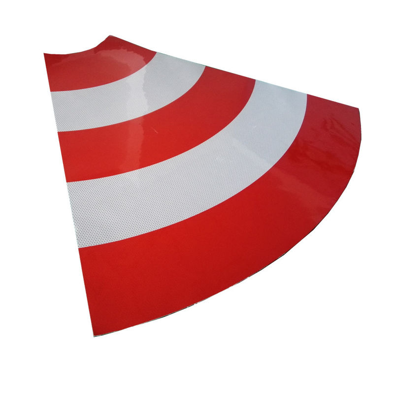 Folhas de vidro refletoras para mangas de cone com índice de reflexo 300cd/Lux/m2