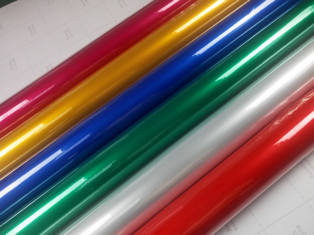 5100 Materiais para animais de estimação Imprimíveis Grau de engenharia Grade Glass Bead Retro Reflective Vinyl Film Sheet Roll