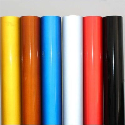 Folha de filme reflexivo prismático de contas de vidro de grau super engenharia, durabilidade externa de 7 anos ASTM D4956 Tipo II EN12899 Ra1