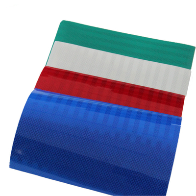 Alta visibilidade Acrílico Grau de Engenheiro Micro Prismático Filme Refletor Vinyl Material EGP Folha Refletora Para sinal de trânsito