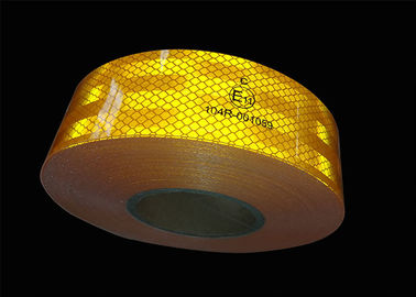 Aviso de segurança Adesivo reflector à prova d'água Autocolante camião Veículo Conspicuidade ECE 104R fita adesiva reflectiva