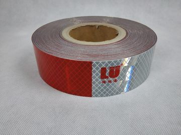 Flexible Luminous Road 2 Inch Truck Red And White Dot Reflective Tape On Commercial Vehicles