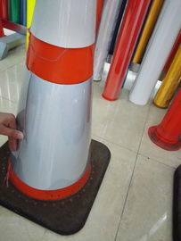 Reflective Custom Road Safety Traffic Cone Sleeves Reflective Tape Sticker Traffic Cone Collar