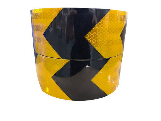 Adesivos de Seta Retrorefletiva de 2 Polegadas e 4 Polegadas / Luz de Seta / Fita Refletora Chevron para Caminhão e Bicicleta