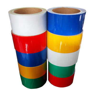 5100 PET Filme de vinil reflectante Rádium Retro Large Reflective Sheet Roll Waterproof Sinais de trânsito Folha reflectante